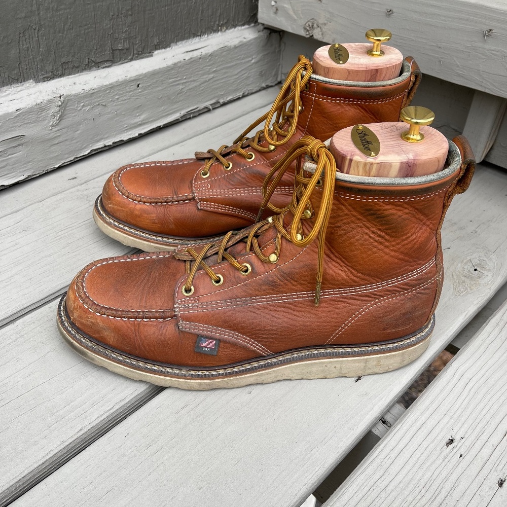 Thorogood 6” Tobacco Moc Toe